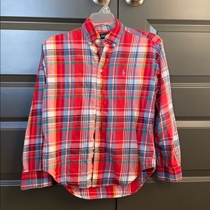Ralph Lauren plaid button up - light flannel